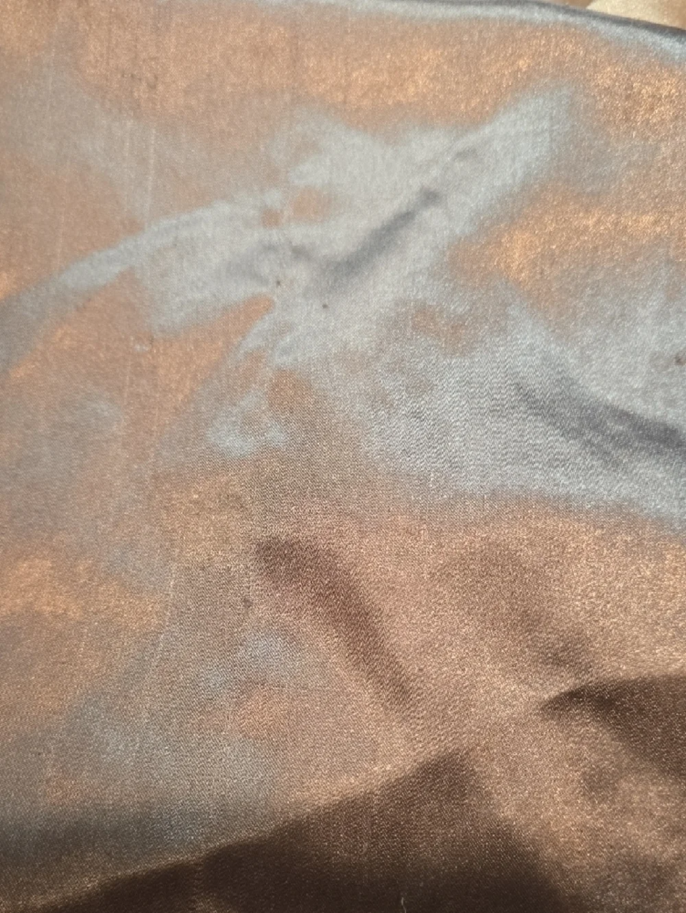 Lot of 3 Satin Polyester Pillowcases - Pink, Gold, Silver (Pilling)